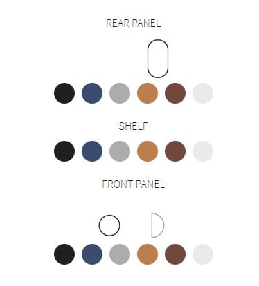 Деревянная полка со скрытым отсеком для хранения Woodendot Alba ARCH-00008922 - Вид №3