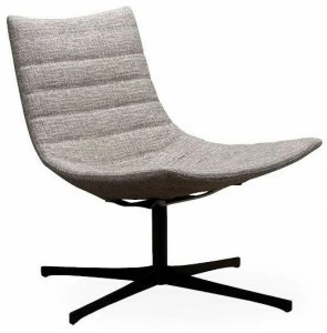 ROSSIN Вращающееся кресло с тканевой обивкой Luc