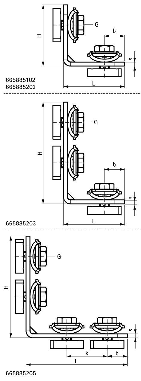 665885102 BIS RapidStrut® Уголки 90° G2 (BUP1000) для создания конструкций из профиля Strut walraven  - Вид №1