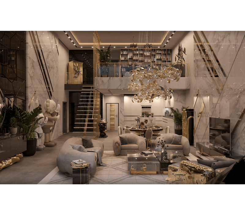 0-204 Роскошный сейф из золота миллионера Boca Do Lobo  - Вид №17