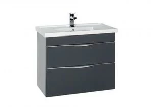 Тумба под раковину Aquanet Эвора 80 серый антрацит
