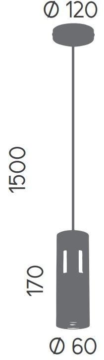 Aromas del Campo Металлический светодиодный подвесной светильник Pago C1126  - Вид №2