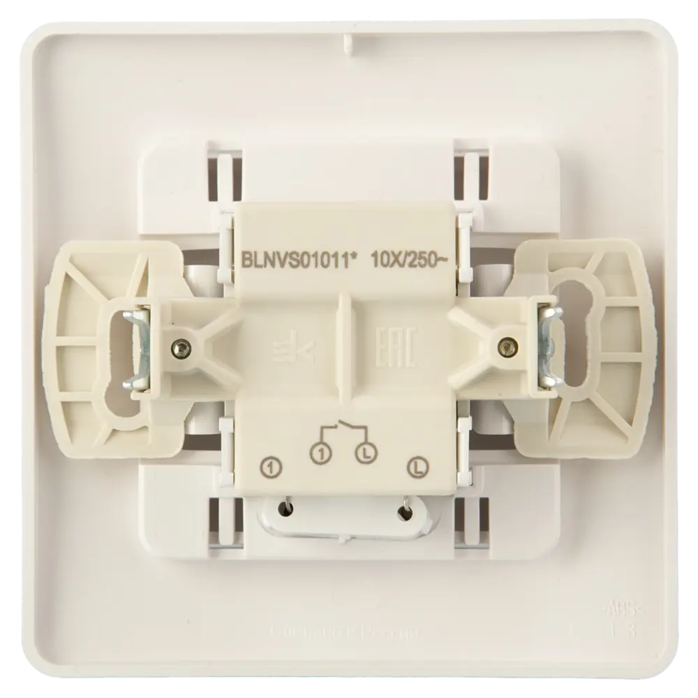 Выключатель встраиваемый Systeme Electric Blanca 1 клавиша с подсветкой цвет белый 84502373 STLM-2196786 - Вид №2