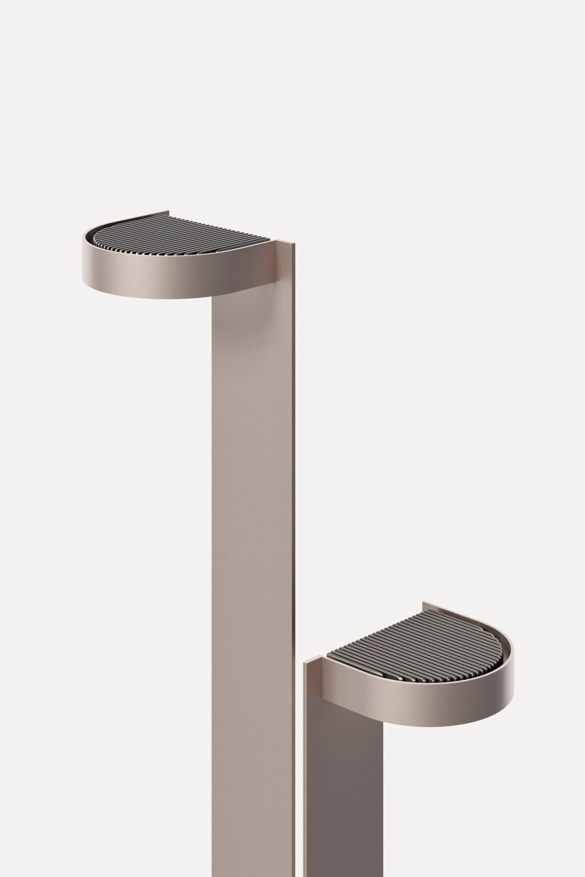 Напольная лампа из литого алюминия Martinelli Luce Brim ARCH-00091395 - Вид №16