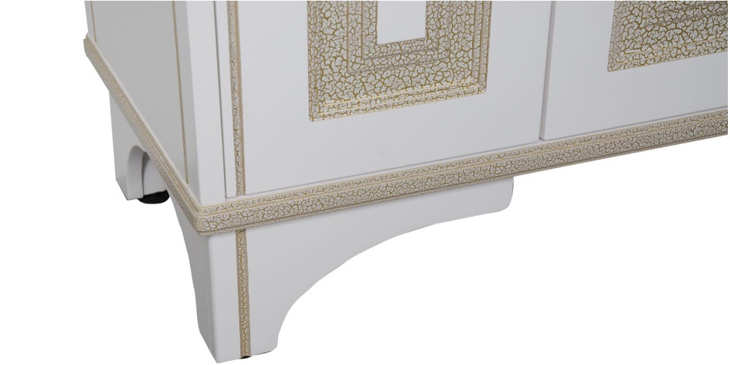 Комплект мебели Aquanet Валенса 110 белый краколет/золото 00182922 - Вид №5