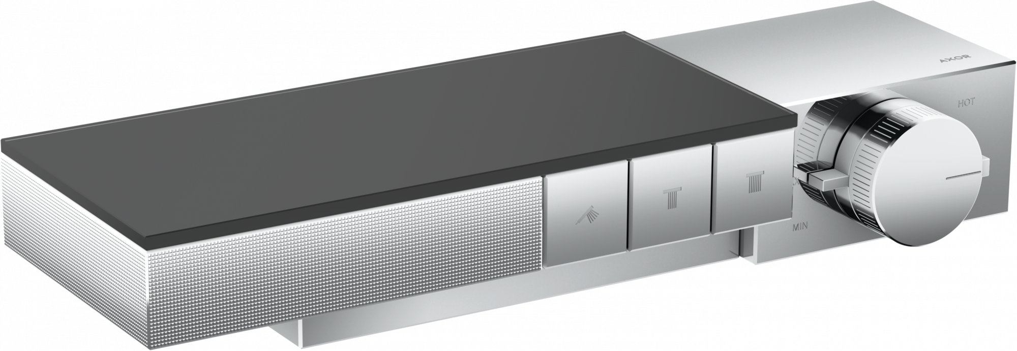 46141000 Термостат для внешнего / скрытого монтажа на 3 функции - алмазная резка AXOR EDGE