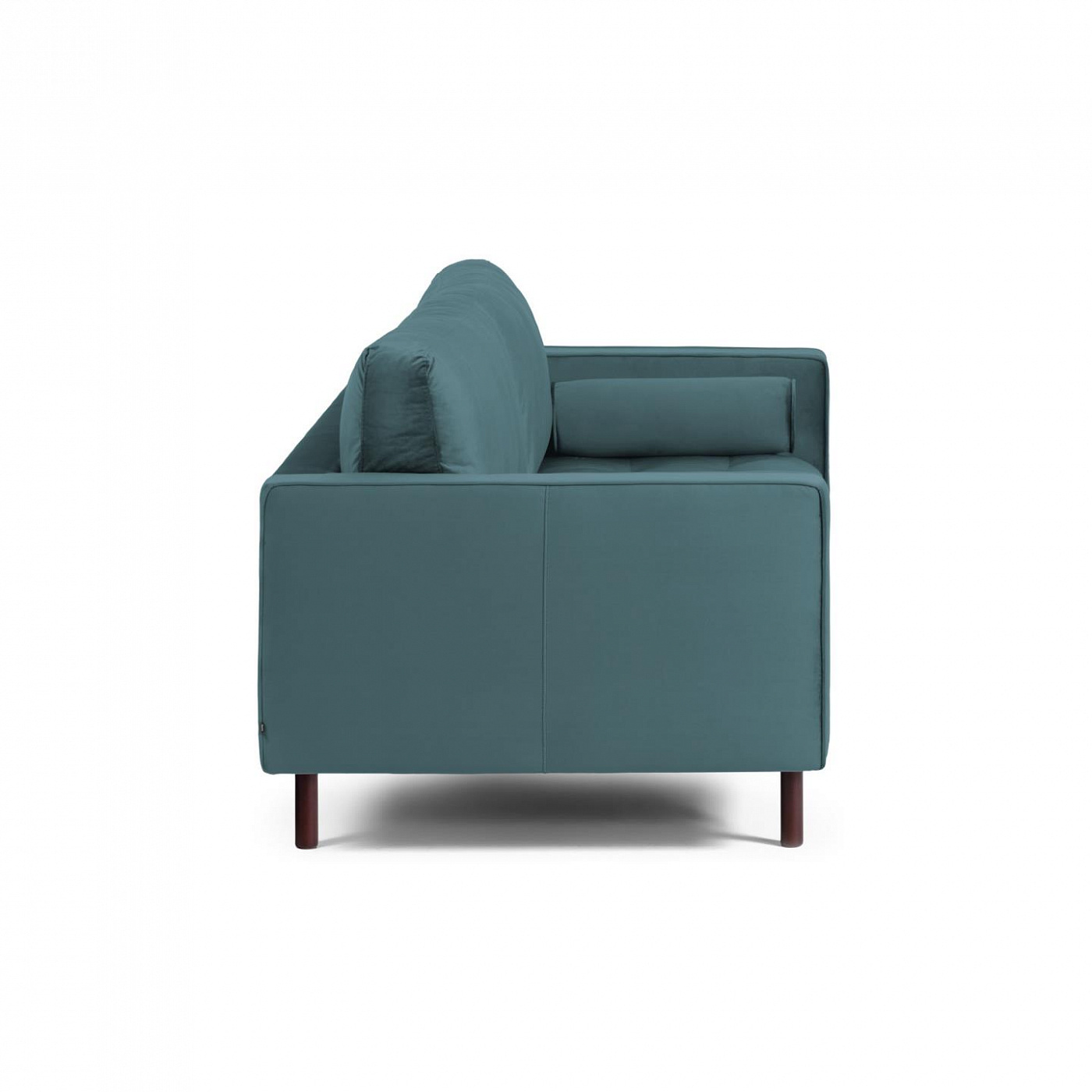 064962 Диван Bogart 2х местный бирюзовый бархат La Forma Debra - Вид №1