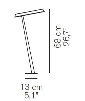 Металлический светодиодный световой столб Oluce Мухомор ARCH-00135766 - Вид №4
