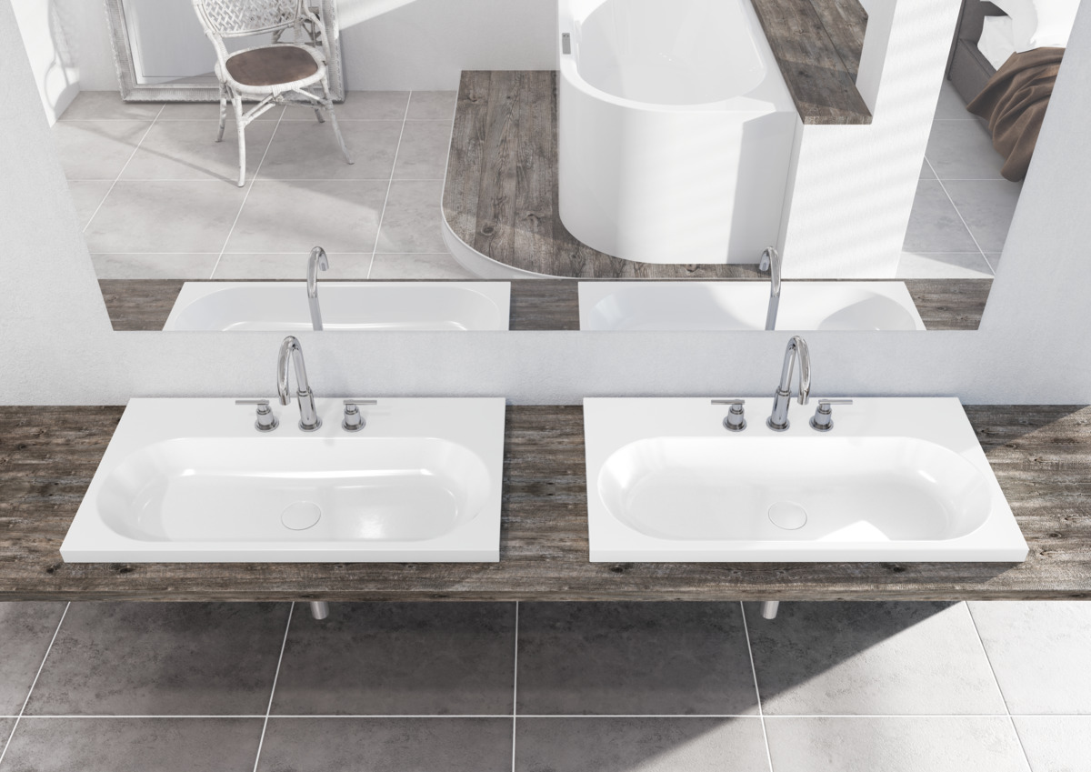 Умывальник KALDEWEI Сталь эмалированная 3055 24 багамский бежевый 3055306024  - Вид №9