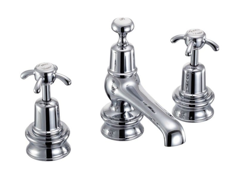 Смеситель для раковины с 3 отверстиями Burlington ANGLESEY REGENT ARCH-00027103