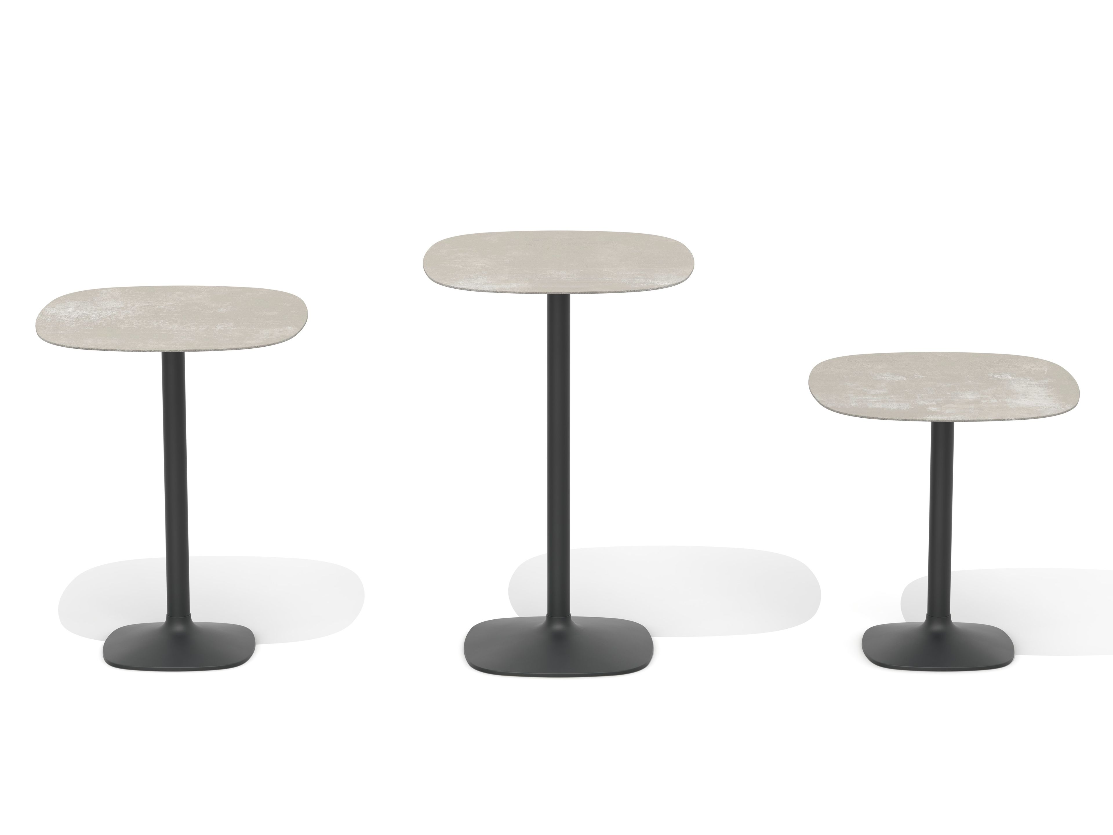 Высокий квадратный керамический стол Desalto ELLIS ARCH-00087661 - Вид №1