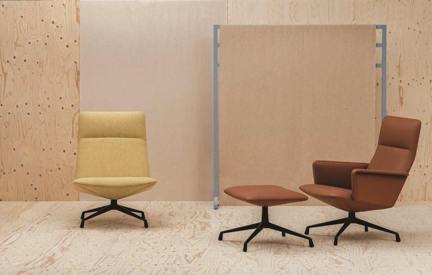 Andreu World Мягкая поворотная подставка для ног с 4 спицами Capri lounge Rs1697 - Вид №1