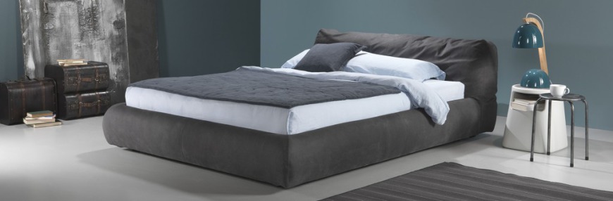 Кровать двуспальная 160х200 серая Sharpei DORELAN SHARPEI 052401 Коричневый  - Вид №9