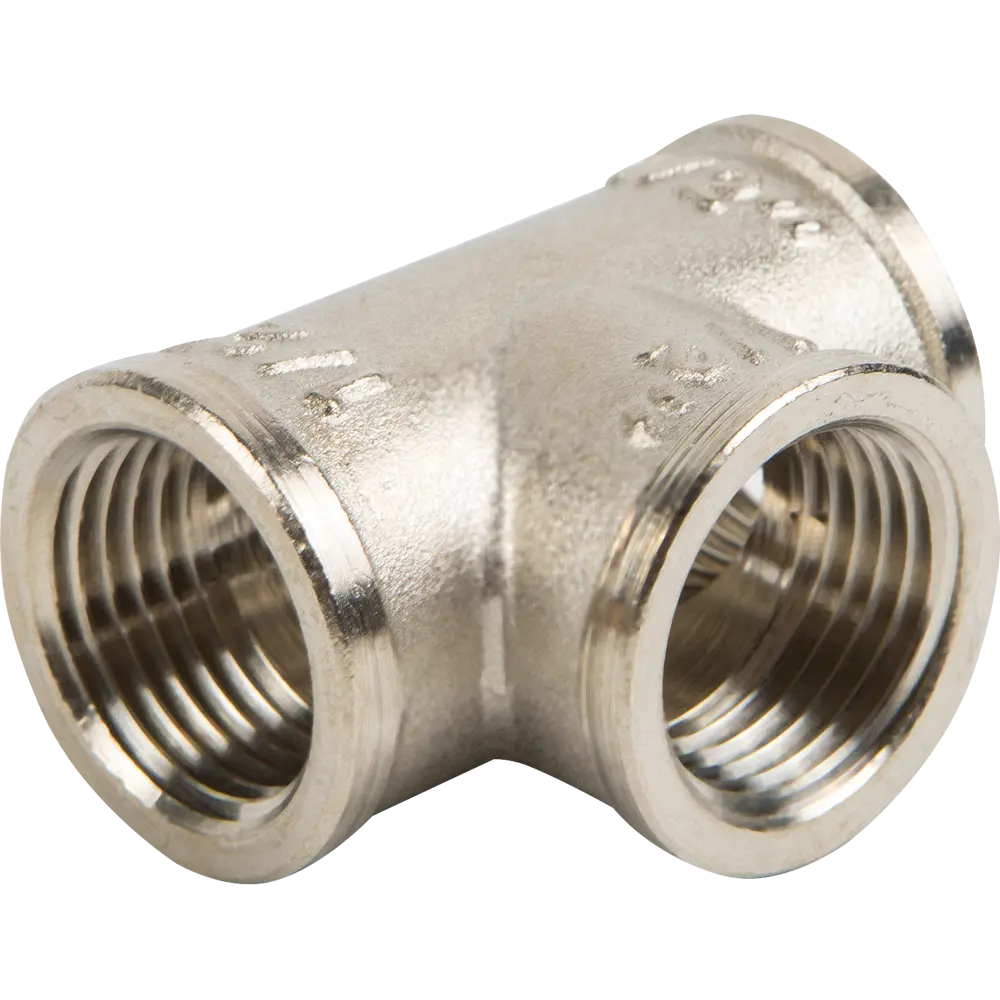 Тройник Valtec 1/2"x1/2"x1/2" ВР латунь VTr.130.N.0004 10506881 STLM-2056359 