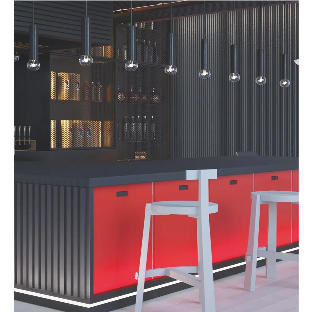 PORTIKA Декоративная рейка МДФ 2700 мм для стильного зонирования 85314199 STLM-1365831 - Вид №3