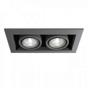 Встраиваемый спот серебряный Technical Metal DL008-02-S TECHNICAL DOWNLIGHT 00-3957213 Серебро