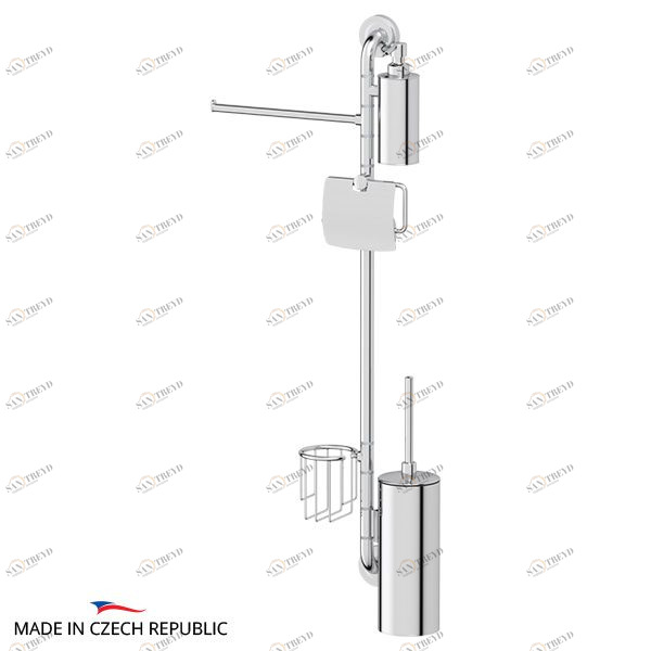 Штанга с 5-ю аксессуарами для туалета с биде 90 cm Santreyd ELE 079