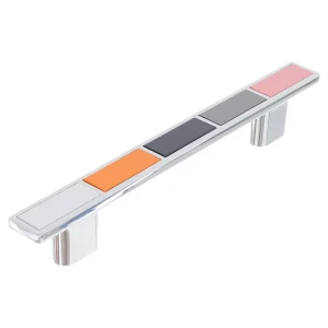 Мебельная ручка-скоба RS282CP/MC5.4 128 мм глянцевый хром