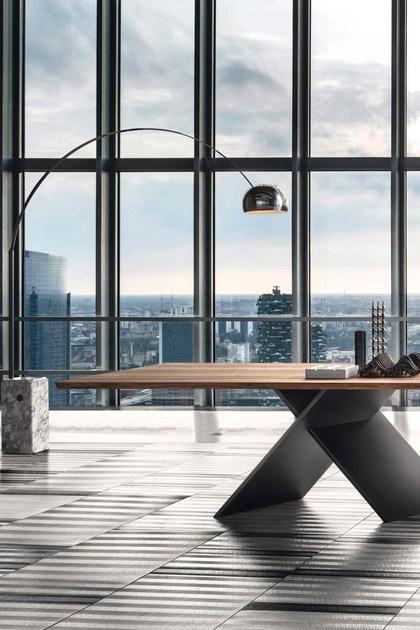 Bonaldo Прямоугольный деревянный стол Ax sun-id-1441105 - Вид №3