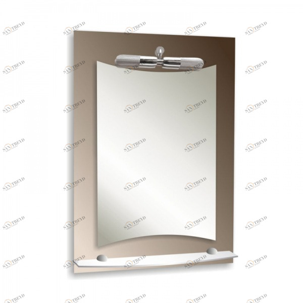 Зеркало Вагант с фонарем 740х535 (024) Вагант МИР ЗЕРКАЛ 232242