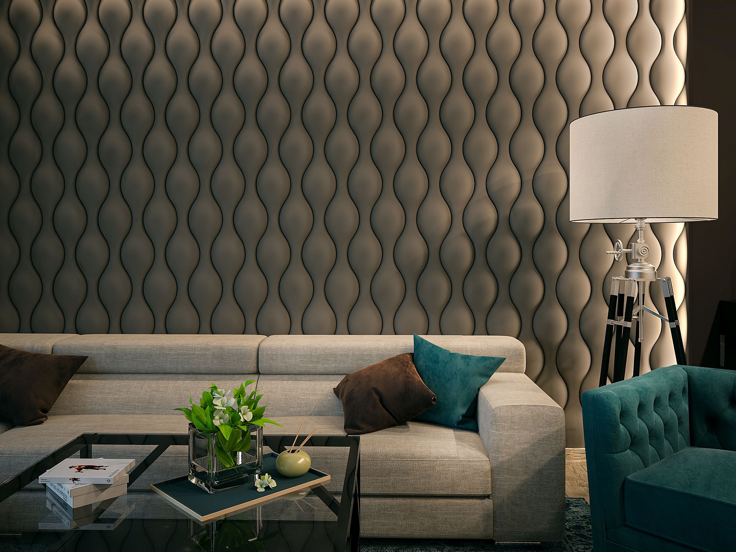 Трехмерное гипсовое покрытие WallDeco M-Modern ARCH-00071596