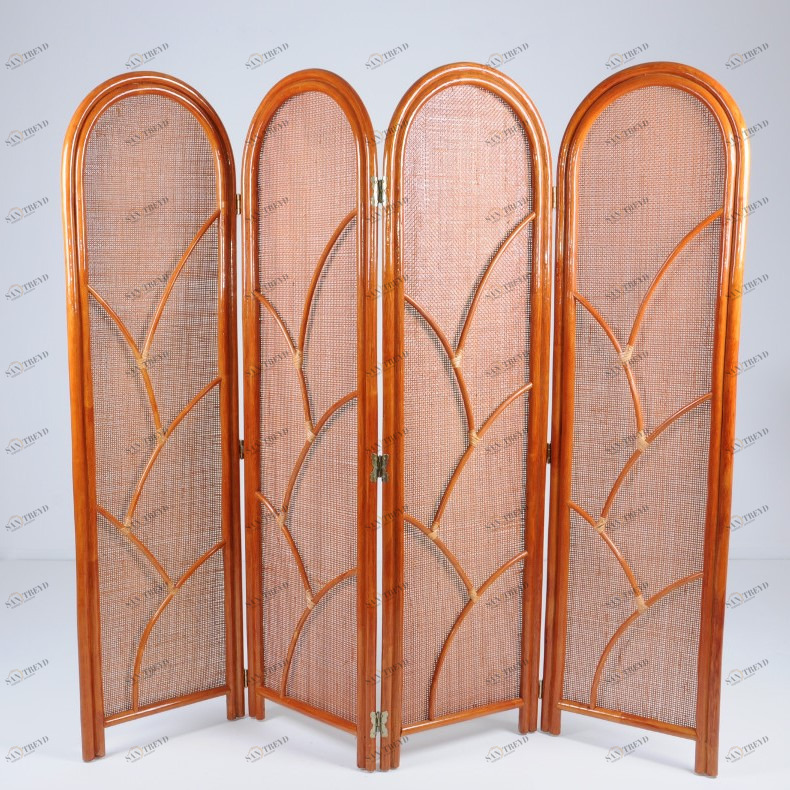 Ширма 160х200 см коньяк Calamus Rotan VINOTTI  00-3885275 Коричневый 