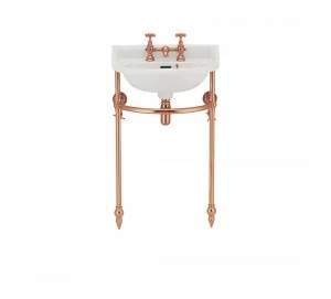 Gentry Home Таз большой белый Victorian Медь GH101723