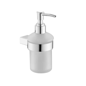 VIDAGE Неверка — стеклянный дозатор для жидкого мыла в хроме 89384620