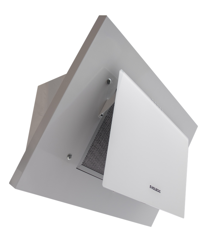 9118240 Вытяжка наклонная HOLBERG Delta 500W белый/белый STDN-0133790