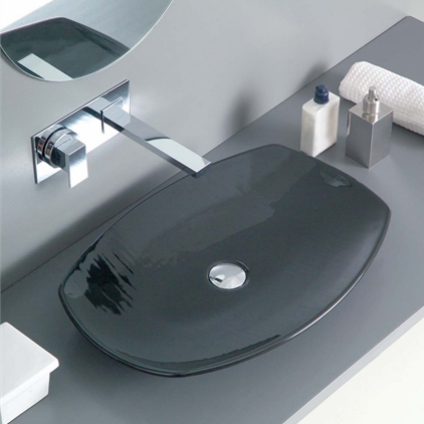 25366 Накладная раковина на столешницу  овальная Ceramica Hidra  - Вид №6