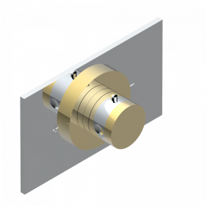 G3V-5100B Ручка регулировки для термостата THG, арт.5100A 1/2" и 5200A 3/4" Thg-paris Montaigne marbre blanc Vénus Хром/золото