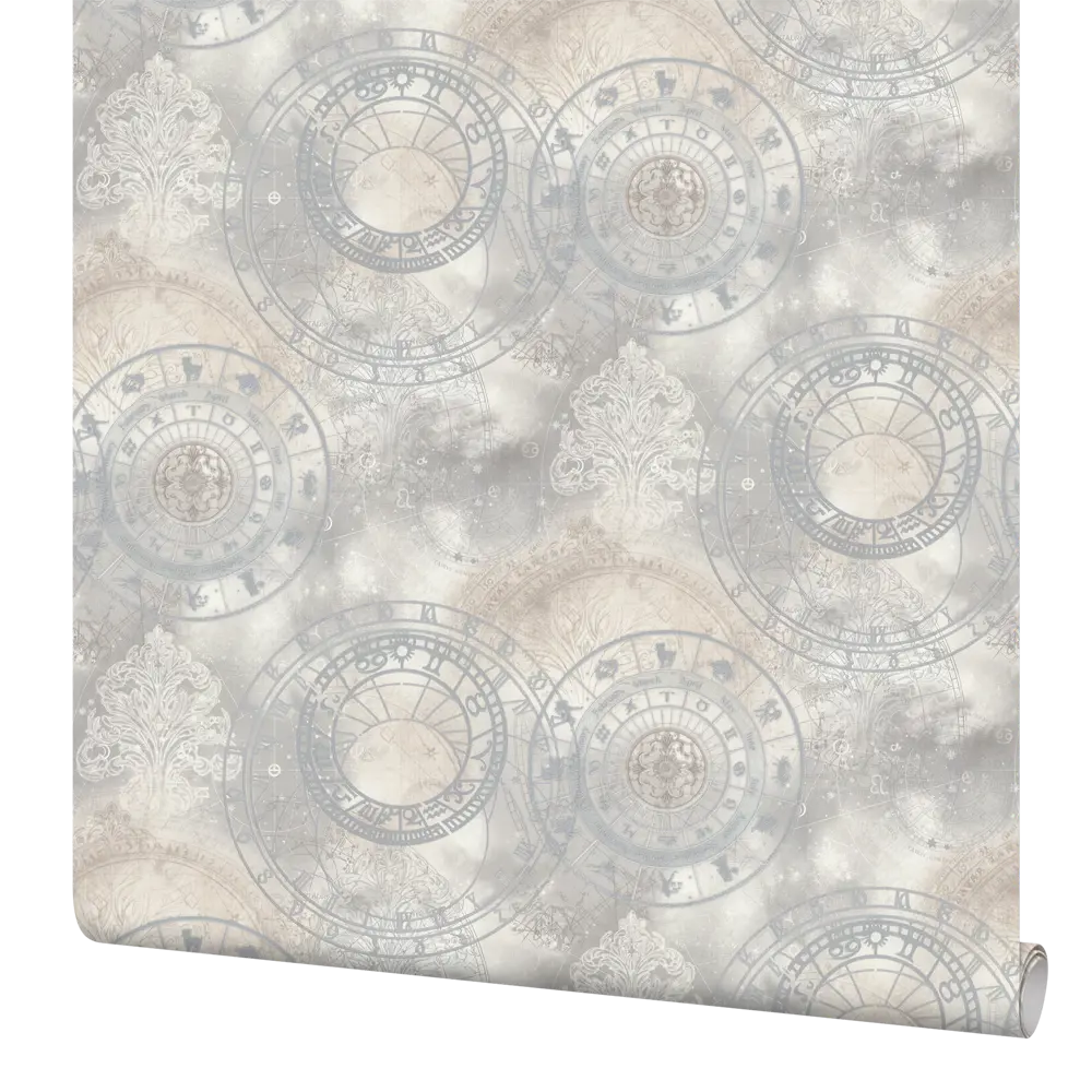Обои флизелиновые Palitra Home Zodiac серые 1.06 м HC71450-14 STLM-2165104