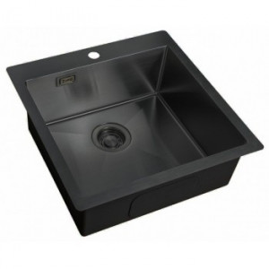 Zorg Light ZL R-510510 grafit Мойка кухонная прямоугольная Zorg