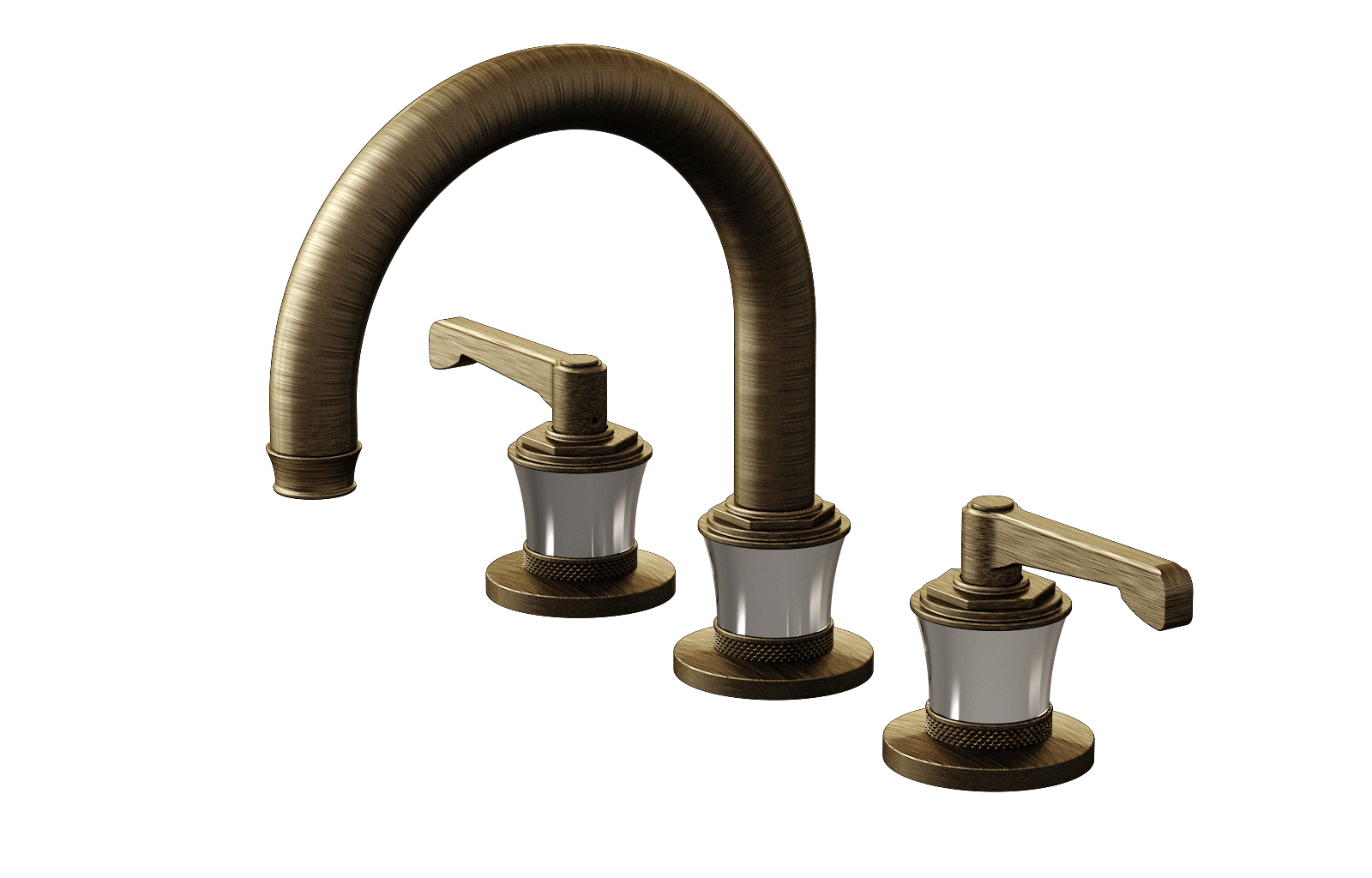 E-11612-R3PN-LM60B-VBB Смеситель для умывальника на 3 отвертия GRAFF Vignola