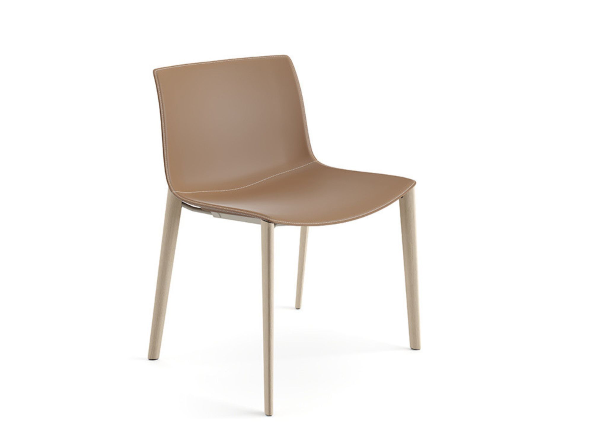 Кожаный стул Arper Catifa 53 ARCH-00110948