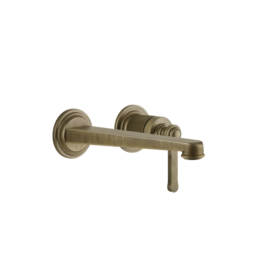 Смеситель для умывальника 65089 713 Gessi Venti20 СТАРИННАЯ ЛАТУНЬ 65089713