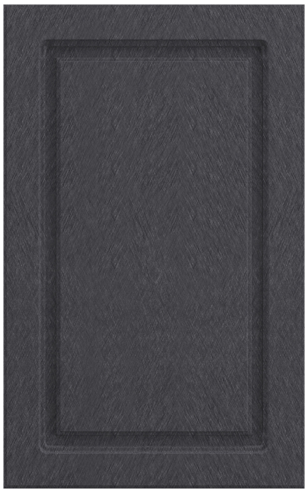 Фасады для кухни Классика Фрезеровка «Прямоугольник+» Аура графит №537 SIDAK SIST1377-205