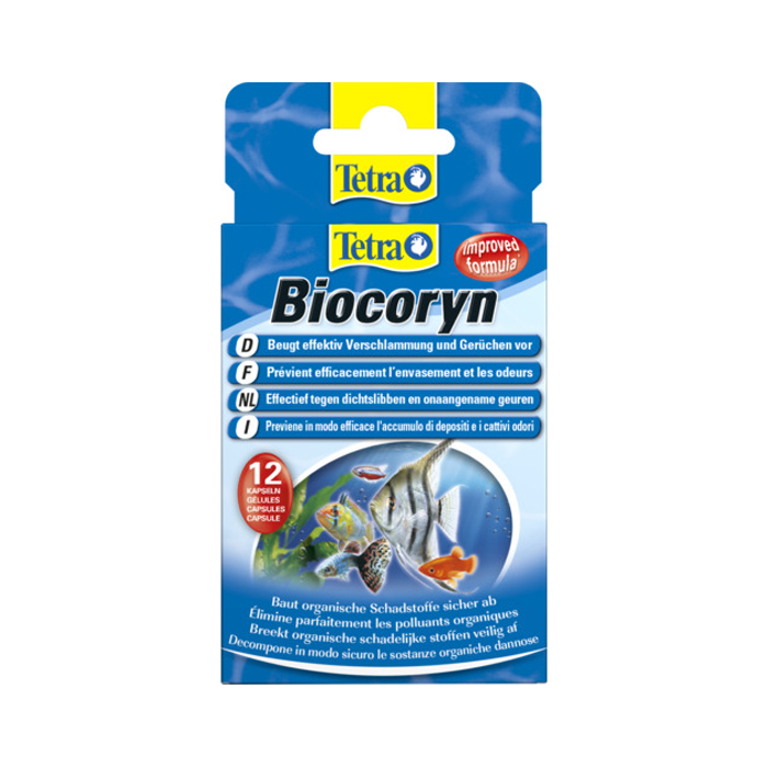 Т00013221 Препарат Biocoryn Hз биоразложение органики на 600л 12 капс. TETRA 