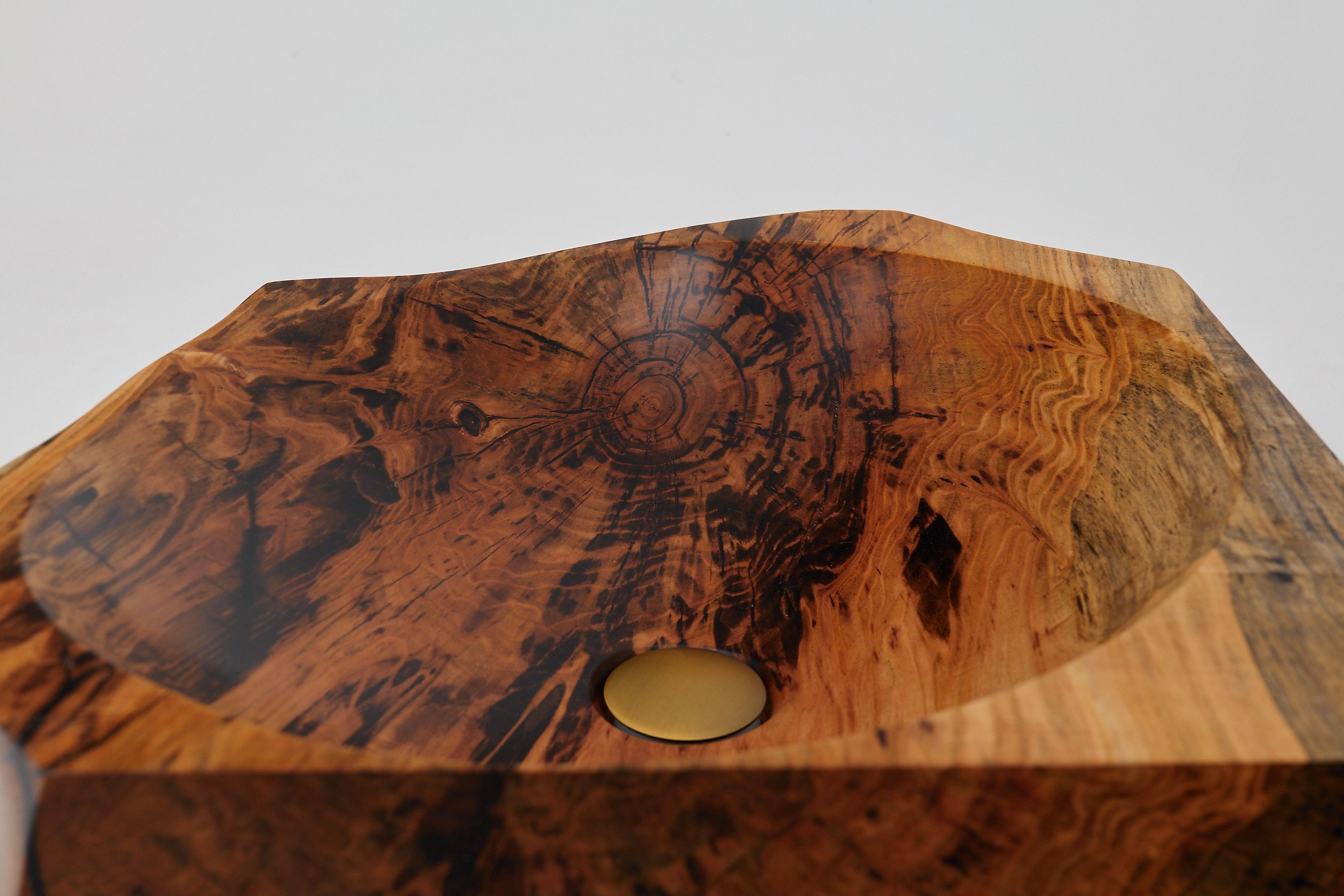 Твердая деревянная раковина / умывальник Logniture Banik ARCH-00024933 - Вид №3