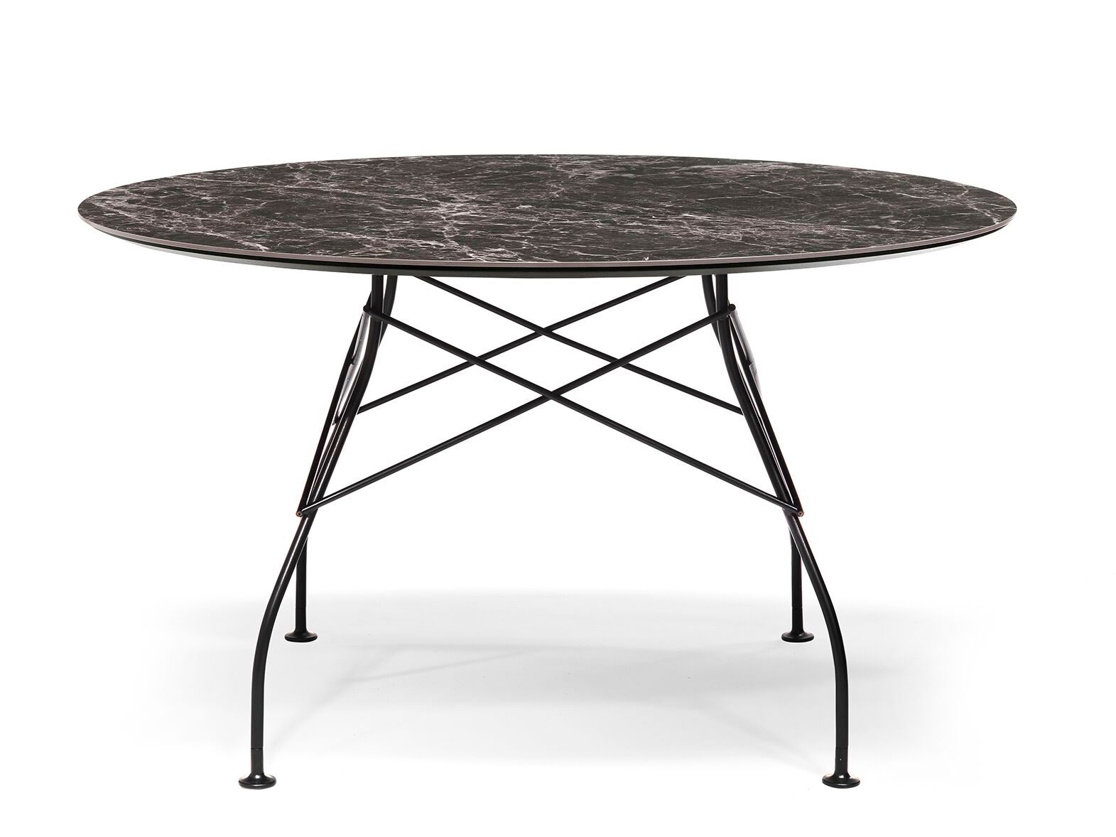 Круглый обеденный стол из керамогранита Kartell GLOSSY ARCH-00051866 - Вид №35