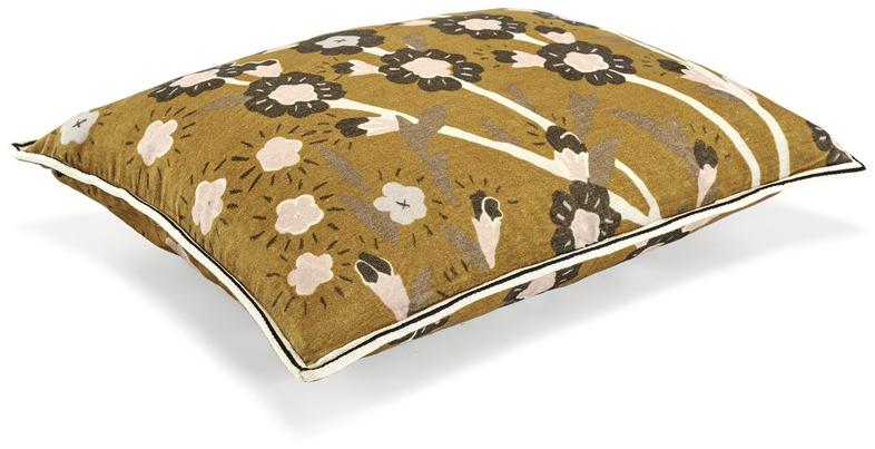 Élitis Прямоугольная подушка из хлопка с цветочными мотивами sun-id-1441760 - Вид №1