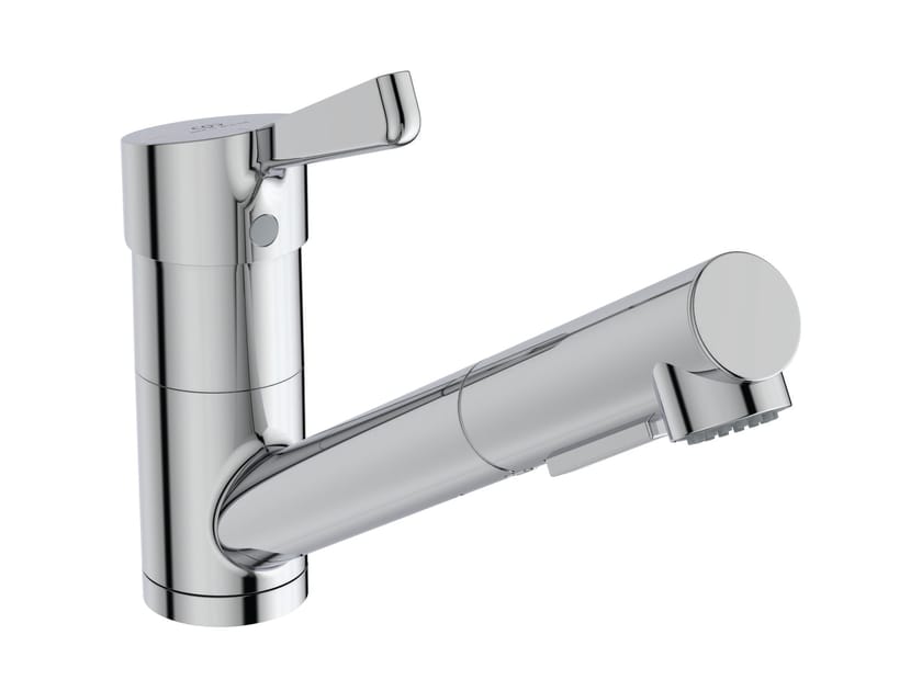 Однорычажный кухонный смеситель со съемным ручным душем Ideal Standard Ceralife ARCH-00063618