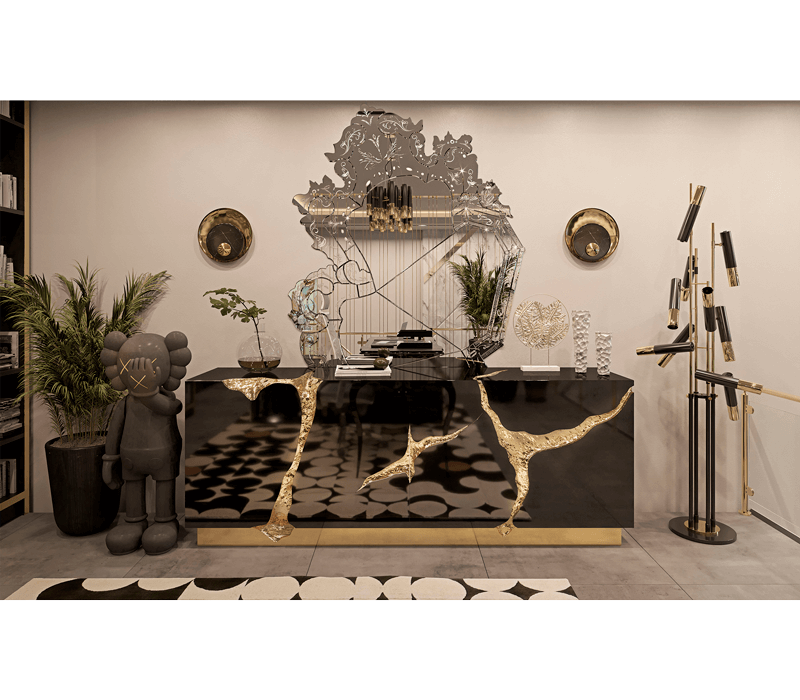 0-220 Буфет Lapiaz черный  Boca Do Lobo  - Вид №21