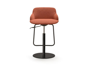 Тканевый поворотный стул