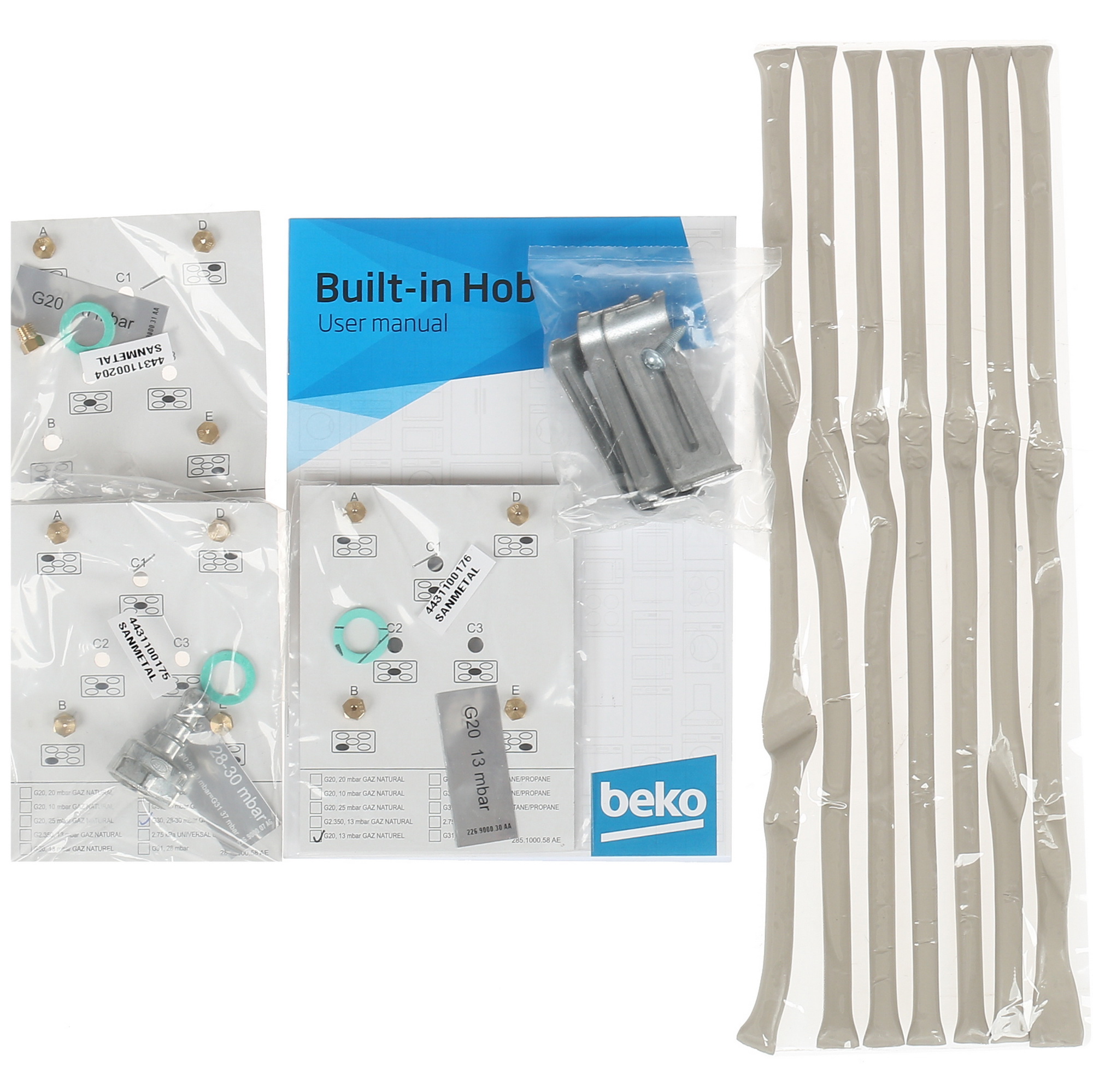 1336728 Газовая варочная поверхность Beko HIDW64225SX STDN-0120022 - Вид №5