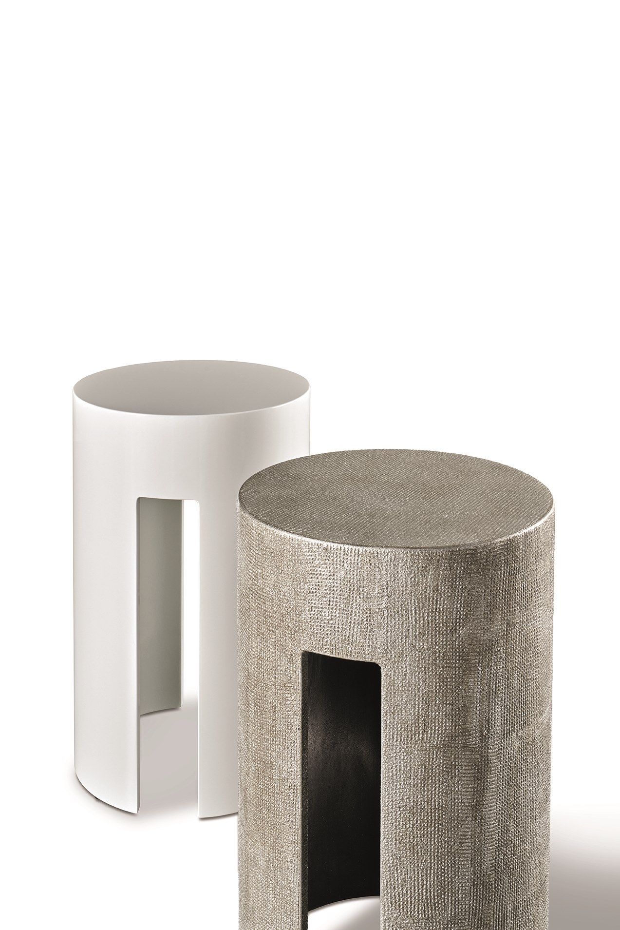 Деревянный круглый низкий журнальный столик Meridiani ARCH-00144318 - Вид №1