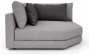 Huppé Угловое кресло из ткани с подлокотниками Edward