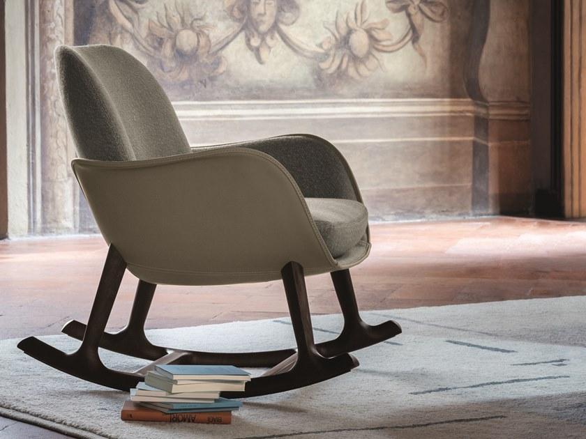 Poltrona Frau Кресло-качалка с подлокотниками La collezione - divani e poltrone sun-id-1496201 - Вид №6