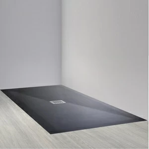 Поддон душевой Filo Black 140x80 Corian