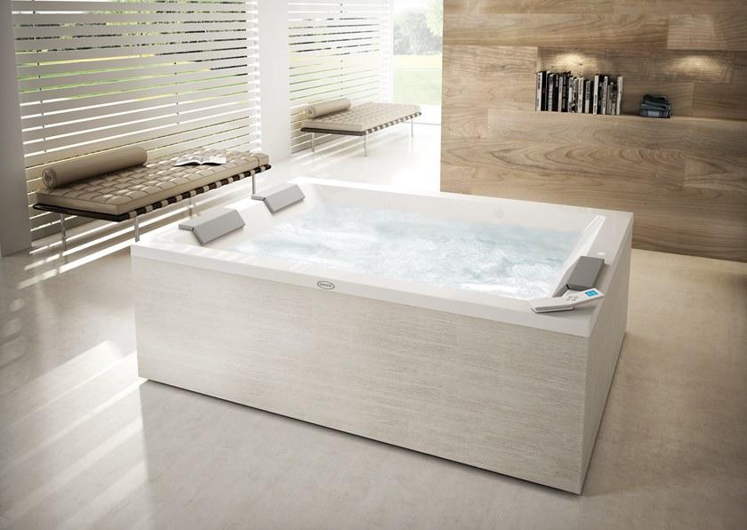 Jacuzzi® Отдельностоящая прямоугольная гидромассажная ванна Sharp sun-id-1458541 - Вид №1